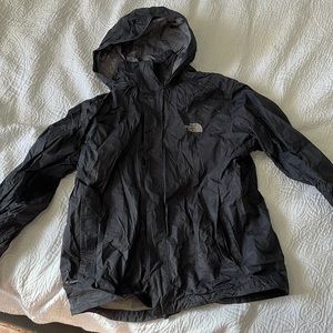 Mens northface rain coat